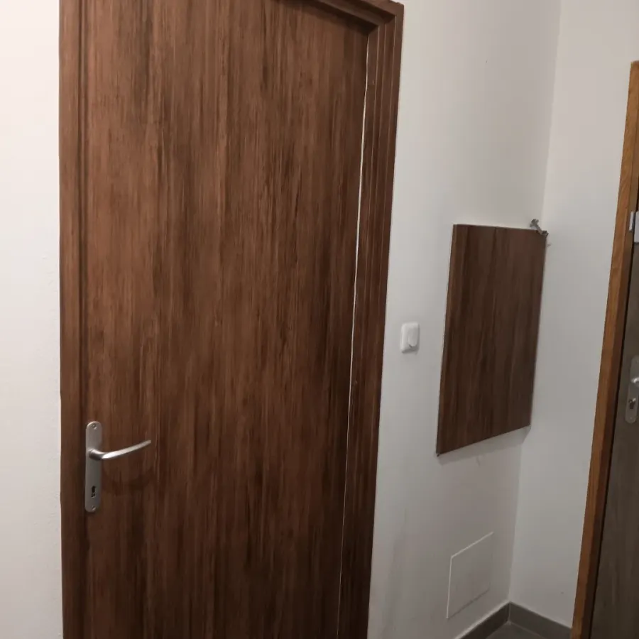 Porte intérieure effet bois